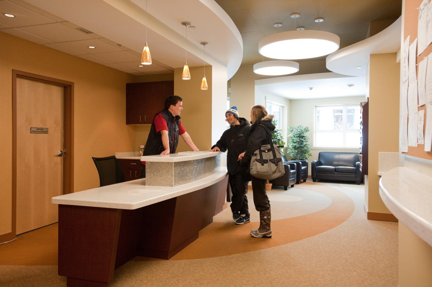 Front desk